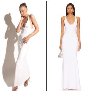 Mother of All Emanuel Maxi Dress in White